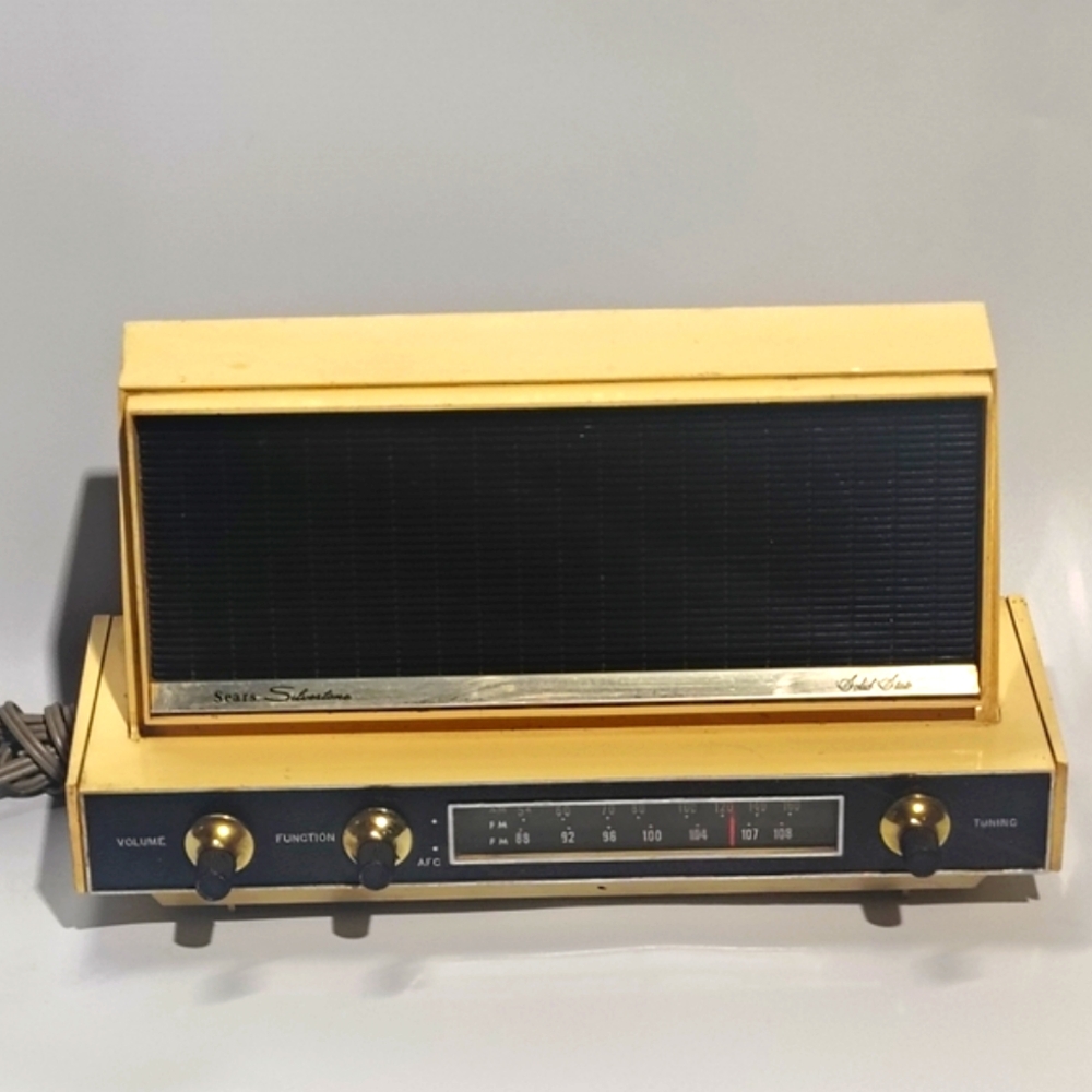 Sears Silvertine Transister Radio Model-8014-8015